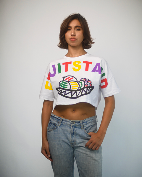 Cropped Clementine Tee