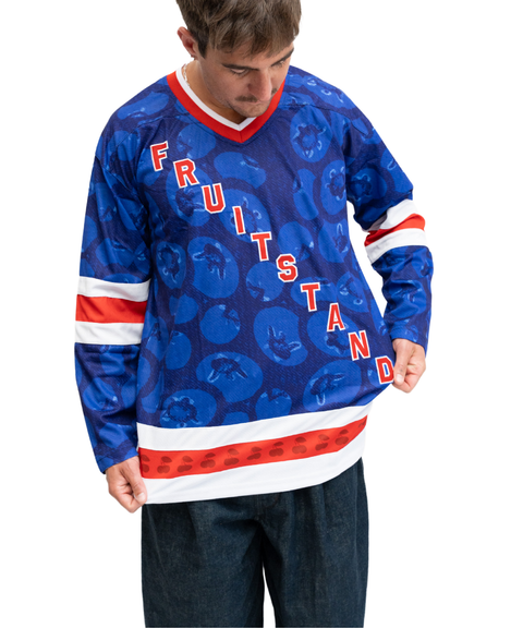 Broadway Blueberry Hockey Jersey