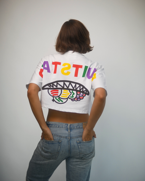 Cropped Clementine Tee