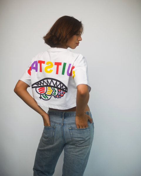 Cropped Clementine Tee